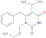 2,4(1H,3H)-Pyrimidinedione, 1-(ethoxymethyl)-5-(1-methylethyl)-6-(phenylmethyl)-