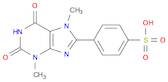 Benzenesulfonic acid, 4-(2,3,6,7-tetrahydro-3,7-dimethyl-2,6-dioxo-1H-purin-8-yl)-