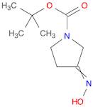 1-Pyrrolidinecarboxylic acid, 3-(hydroxyimino)-, 1,1-dimethylethyl ester