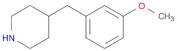 Piperidine, 4-[(3-methoxyphenyl)methyl]-