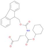 L-Glutamic acid, N-[(9H-fluoren-9-ylmethoxy)carbonyl]-, 5-cyclohexyl ester