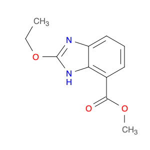 1H-Benzimidazole-7-carboxylic acid, 2-ethoxy-, methyl ester