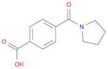 Benzoic acid, 4-(1-pyrrolidinylcarbonyl)-