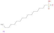 1-Hexadecanesulfonic acid, sodium salt (1:1)