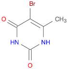 2,4(1H,3H)-Pyrimidinedione, 5-bromo-6-methyl-