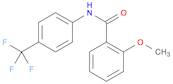 Benzamide, 2-methoxy-N-[4-(trifluoromethyl)phenyl]-