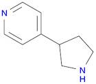 Pyridine, 4-(3-pyrrolidinyl)-