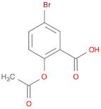 Benzoic acid, 2-(acetyloxy)-5-bromo-