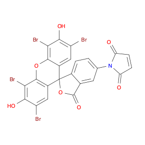 1H-Pyrrole-2,5-dione, 1-(2',4',5',7'-tetrabromo-3',6'-dihydroxy-3-oxospiro[isobenzofuran-1(3H),9...