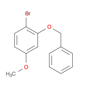 Benzene, 1-bromo-4-methoxy-2-(phenylmethoxy)-