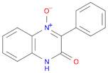 2(1H)-Quinoxalinone, 3-phenyl-, 4-oxide