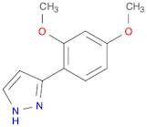 1H-Pyrazole, 3-(2,4-dimethoxyphenyl)-