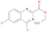 2-Quinazolinecarboxylic acid, 4,6-dichloro-, ethyl ester