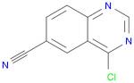 6-Quinazolinecarbonitrile, 4-chloro-