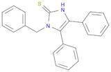 2H-Imidazole-2-thione, 1,3-dihydro-4,5-diphenyl-1-(phenylmethyl)-