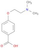 Benzoic acid, 4-[2-(dimethylamino)ethoxy]-