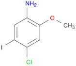 Benzenamine, 4-chloro-5-iodo-2-methoxy-