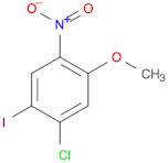 Benzene, 1-chloro-2-iodo-5-methoxy-4-nitro-