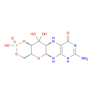 1,3,2-Dioxaphosphorino[4',5':5,6]pyrano[3,2-g]pteridin-10(4H)-one, 8-amino-4a,5a,6,9,11,11a,12,12a…