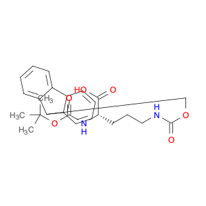 L-Ornithine, N2-[(1,1-dimethylethoxy)carbonyl]-N5-[(9H-fluoren-9-ylmethoxy)carbonyl]-