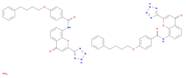 Benzamide, N-[4-oxo-2-(2H-tetrazol-5-yl)-4H-1-benzopyran-8-yl]-4-(4-phenylbutoxy)-, hydrate (2:1)