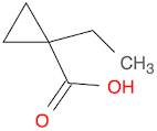 Cyclopropanecarboxylic acid, 1-ethyl-