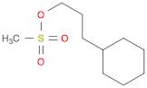 Cyclohexanepropanol, 1-methanesulfonate