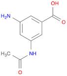 Benzoic acid, 3-(acetylamino)-5-amino-