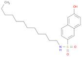 2-Naphthalenesulfonamide, N-dodecyl-6-hydroxy-