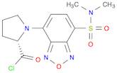 2-Pyrrolidinecarbonyl chloride, 1-[7-[(dimethylamino)sulfonyl]-2,1,3-benzoxadiazol-4-yl]-, (S)- ...