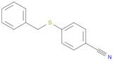 Benzonitrile, 4-[(phenylmethyl)thio]-