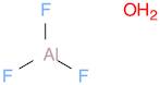 Aluminum fluoride (AlF3), trihydrate (9CI)