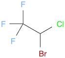 Ethane, 2-bromo-2-chloro-1,1,1-trifluoro-