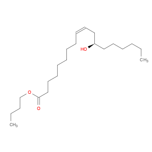 9-Octadecenoic acid, 12-hydroxy-, butyl ester, (9Z,12R)-