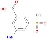 Benzoic acid, 3-amino-5-(methylsulfonyl)-