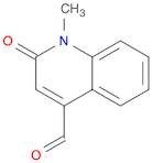 4-Quinolinecarboxaldehyde, 1,2-dihydro-1-methyl-2-oxo-