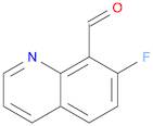 8-Quinolinecarboxaldehyde, 7-fluoro-