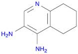 3,4-Quinolinediamine, 5,6,7,8-tetrahydro-