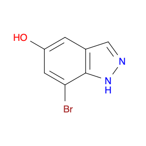 1H-Indazol-5-ol, 7-bromo-