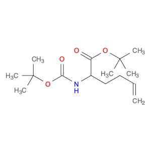 5-Hexenoic acid, 2-[[(1,1-dimethylethoxy)carbonyl]amino]-, 1,1-dimethylethyl ester