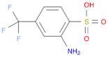 Benzenesulfonic acid, 2-amino-4-(trifluoromethyl)-