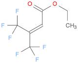 2-Butenoic acid, 4,4,4-trifluoro-3-(trifluoromethyl)-, ethyl ester