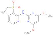 2-Pyrimidinamine, N-[3-(ethylsulfonyl)-2-pyridinyl]-4,6-dimethoxy-