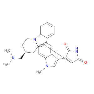 1H-Pyrrole-2,5-dione, 3-[(8S)-8-[(dimethylamino)methyl]-6,7,8,9-tetrahydropyrido[1,2-a]indol-10-...