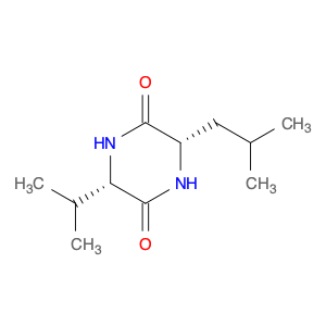 2,5-Piperazinedione, 3-(1-methylethyl)-6-(2-methylpropyl)-, (3S,6S)-