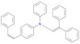 Benzenamine, N-(2,2-diphenylethenyl)-N-phenyl-4-(2-phenylethenyl)-