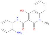 3-Quinolinecarboxamide, N-(2-aminophenyl)-1,2-dihydro-4-hydroxy-1-methyl-2-oxo-