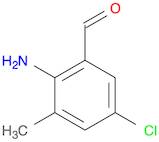 Benzaldehyde, 2-amino-5-chloro-3-methyl-