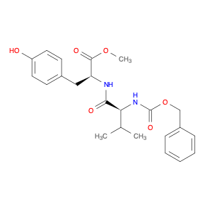 L-Tyrosine, N-[(phenylmethoxy)carbonyl]-L-valyl-, methyl ester