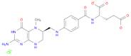 L-Glutamic acid, N-[4-[[[(6S)-2-amino-3,4,5,6,7,8-hexahydro-5-methyl-4-oxo-6-pteridinyl]methyl]a...